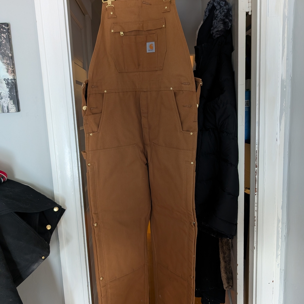 Carhartt Women's Brown Workwear Jumpsuit